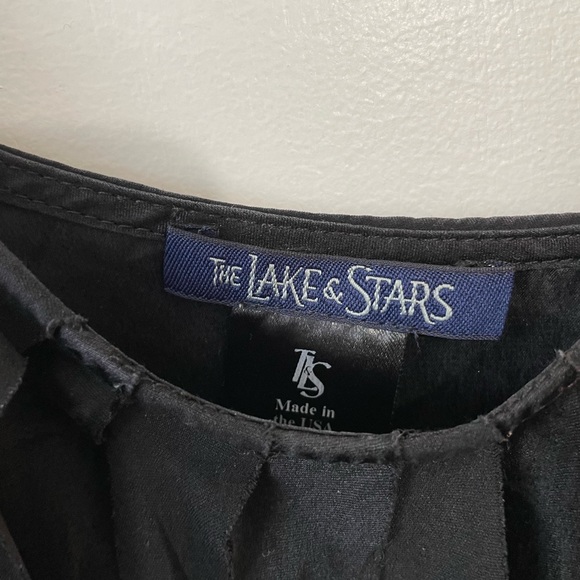 The lake and stars silk dress small - Picture 5 of 5